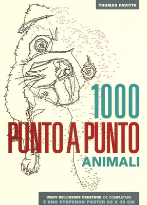 Animali. 1000 punto a punto. Ediz. illustrata. Con Poster