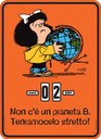 Calendario perpetuo. Mafalda - Pianeta B