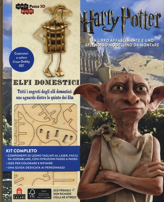 Harry Potter. Elfi domestici. Incredibuilds puzzle 3D da J. K. Rowling. Ediz. illustrata. Con gadget