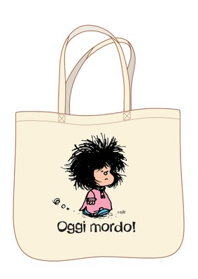 Mafalda. Oggi mordo - Shopper classic