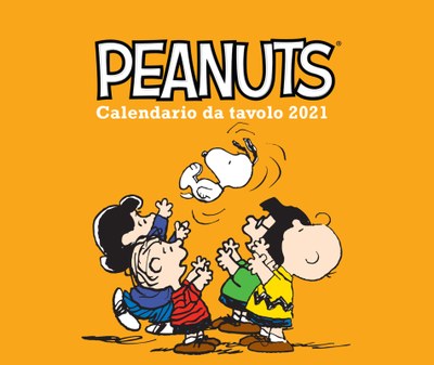 Peanuts. Calendario da tavolo 2021