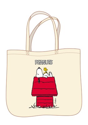 Peanuts. Snoopy sulla cuccia - Shopper classic